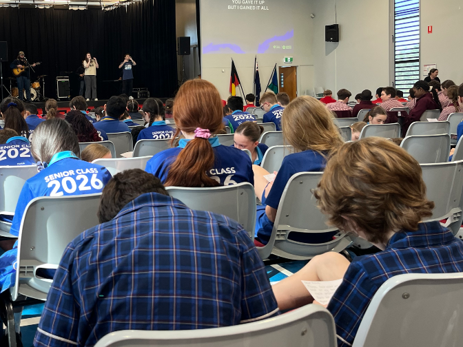 Students from Catholic schools gather for Ignite Youth Formation Day, engaging in worship, music, reflection and formation activities.